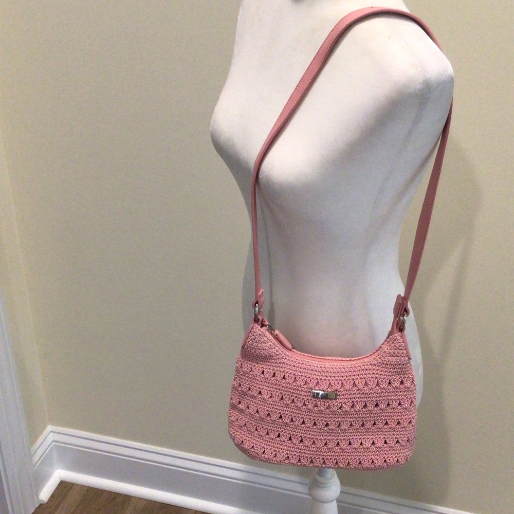Minicci Blush Textured Shoulder Bag